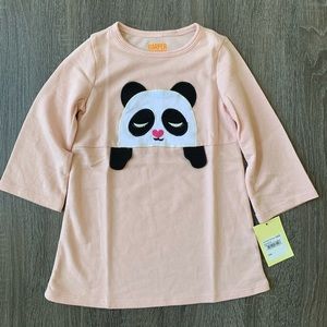 Harper Canyon Pink Panda Shirt Tunic (24 months)